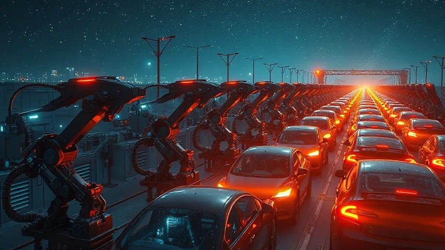 AI illustration: 500,000 cars in 2019