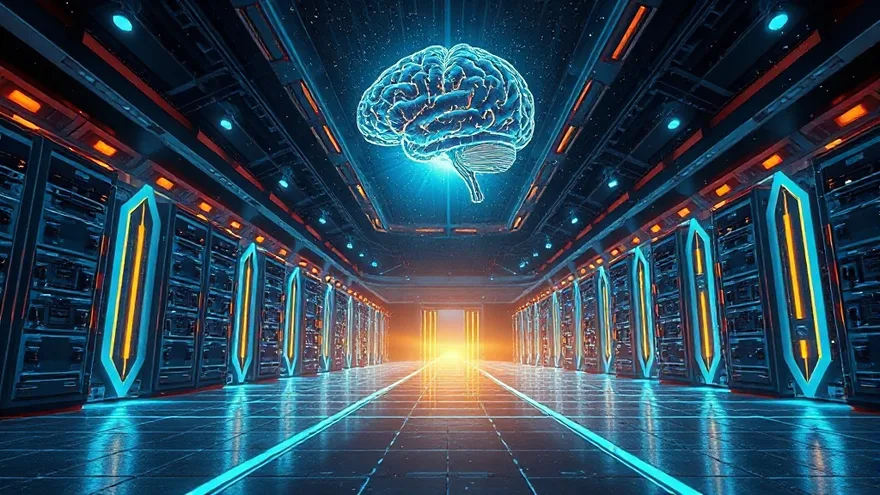 AI illustration: AI reaches Stockfish-level coding and general computer use