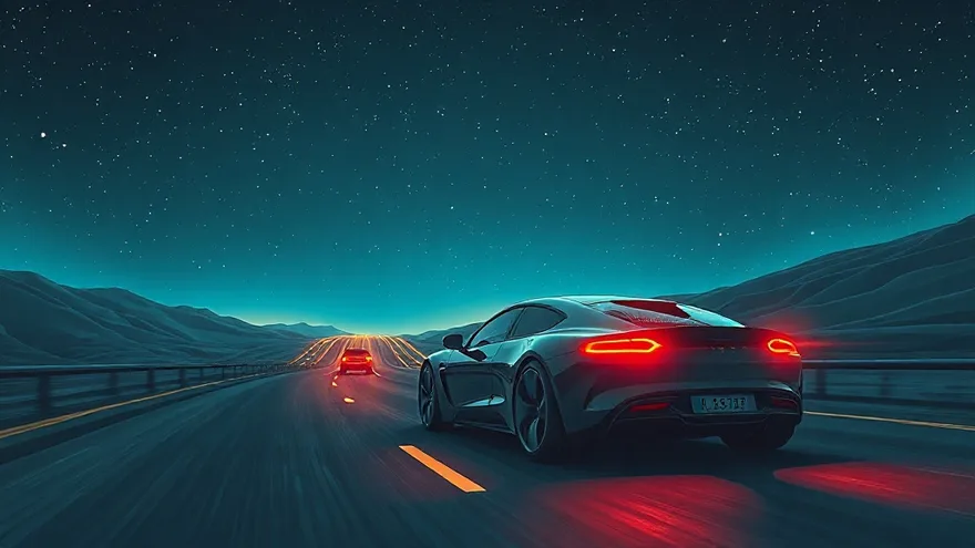 AI illustration: LA to NYC autonomous drive by end of 2017