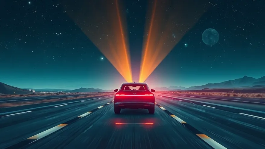 AI illustration: FSD subscription released early 2021
