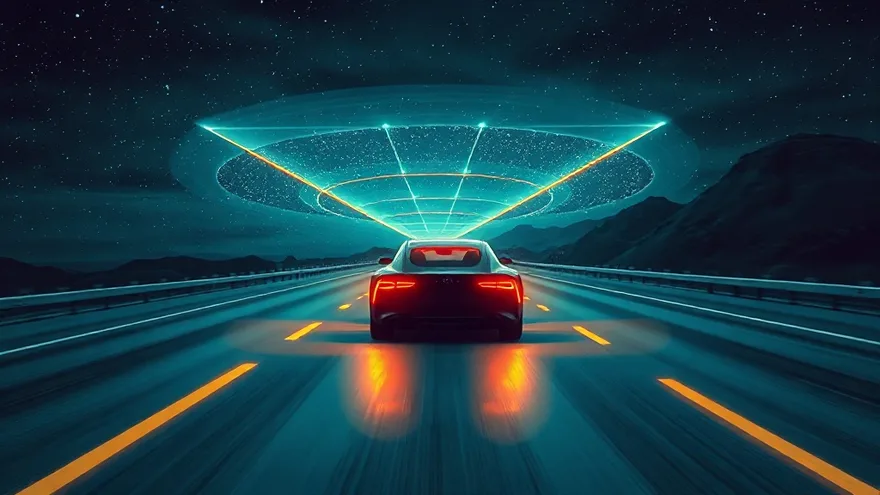 AI illustration: FSD v12 to customers in 'about 2 weeks' (Nov 2023)