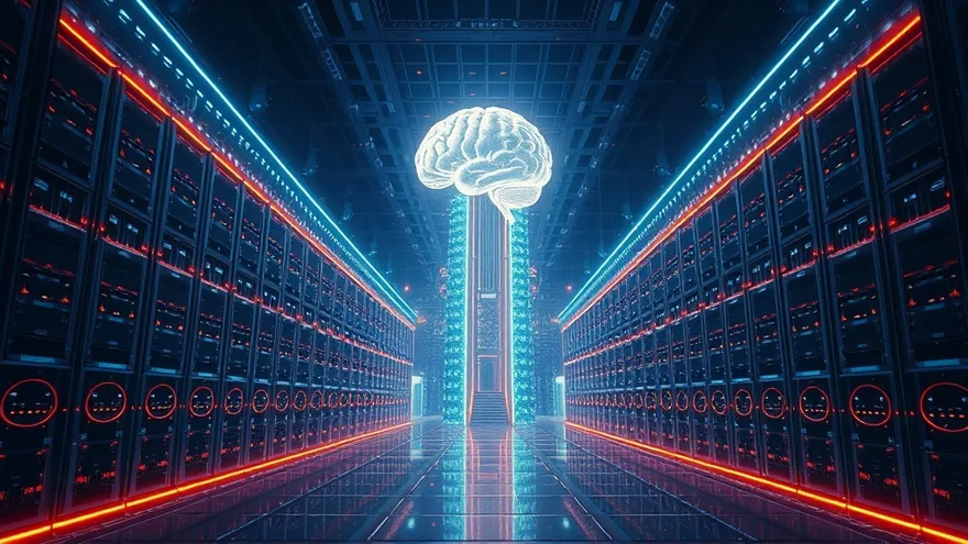 AI illustration: Grokipedia far exceeds Wikipedia in 2026