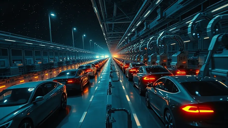 AI illustration: Model S and X production ends next quarter (Q2 2026)