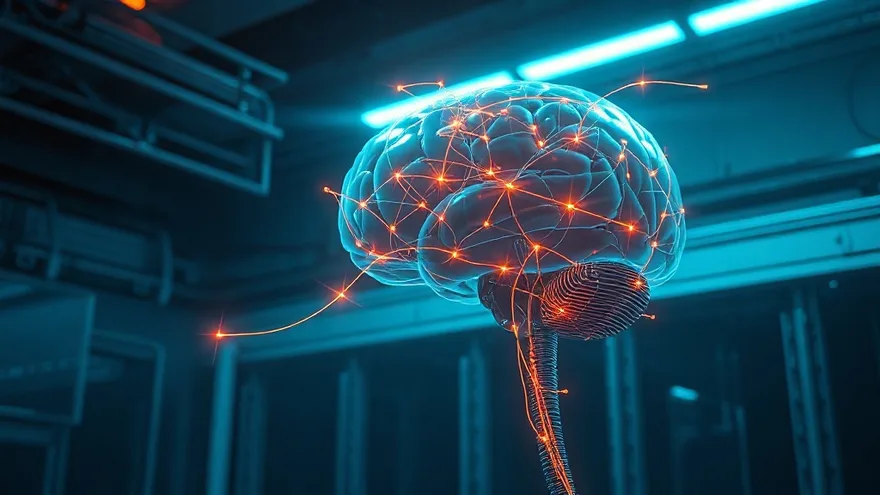AI illustration: First human Neuralink implant