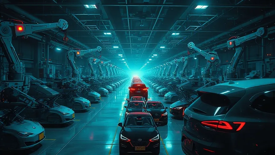 AI illustration: Optimus production ready by 2023