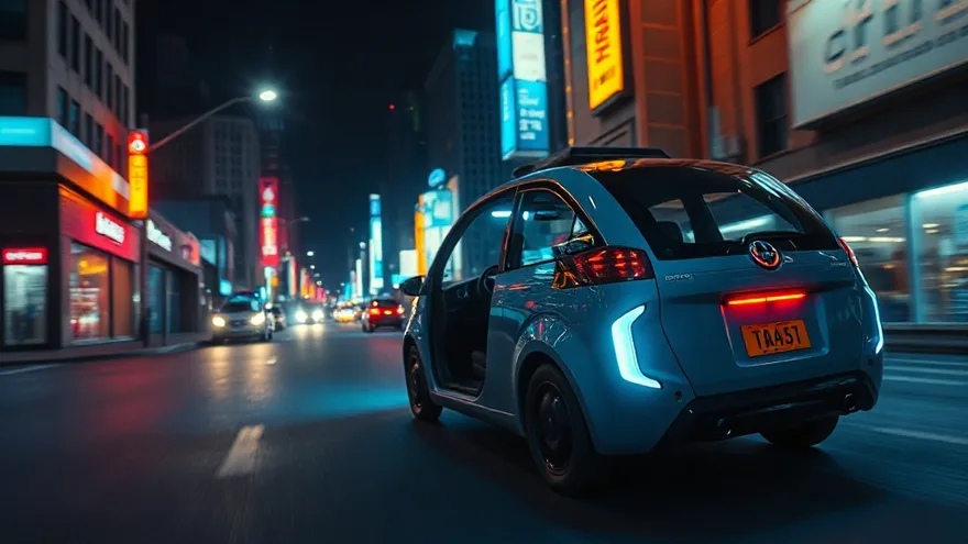 AI illustration: Owner cars added to robotaxi network next year (2026)