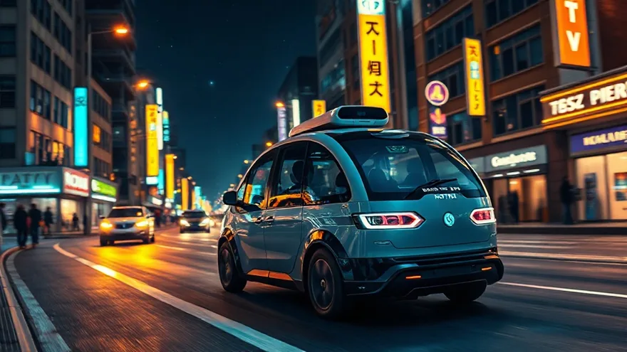 AI illustration: 500 robotaxis in Austin by end of 2025
