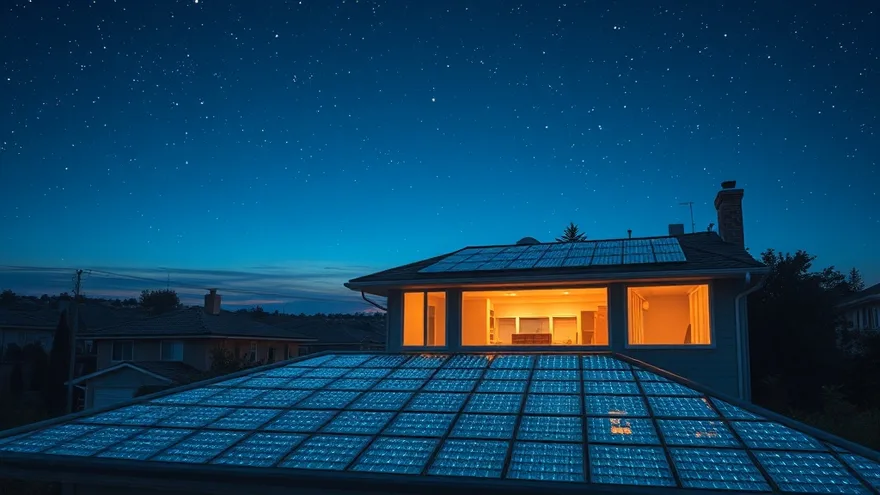 AI illustration: Solar roof will cost less than a normal roof (2016)