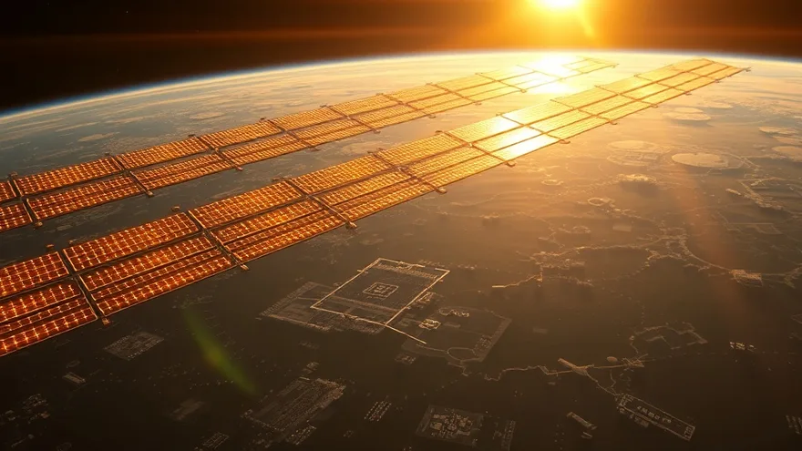AI illustration: Space becomes the most economically compelling place for AI within ~30 months