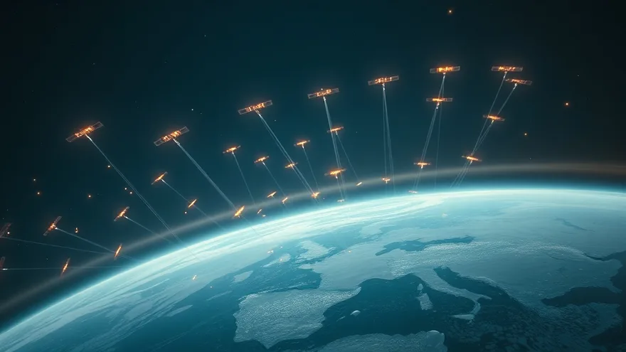 AI illustration: Starlink comes to American Airlines by 2027