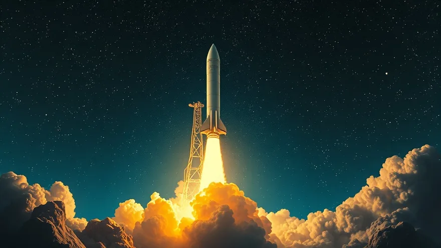 AI illustration: Starship orbital refueling demo by end of 2026