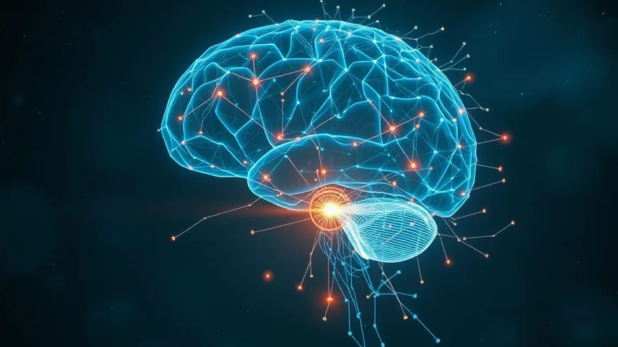 AI illustration: Superhuman abilities via Neuralink