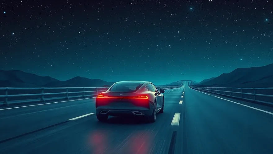 AI illustration: First full self-driving features in V9 (August 2018)